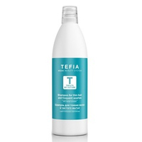 Шампунь для тонких волос и частого мытья с растительным комплексом без SLS и SLES Tefia Treats by Nature 1000мл