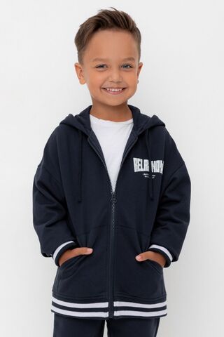 джемпер  для мальчика  КР 302758-1/индиго к569