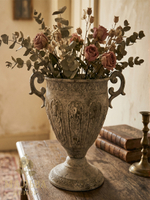 Ваза декоративная металлическая "Брокант" 26,5x18,5xH28 см от CAMPO Home & Garden