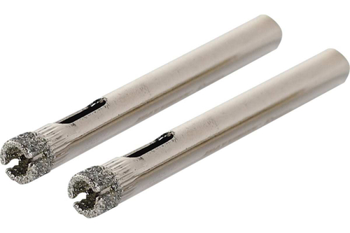 Сверло алмазное по керамограниту и керамике 2 шт, 6 мм, в блистере Patriot 815010091