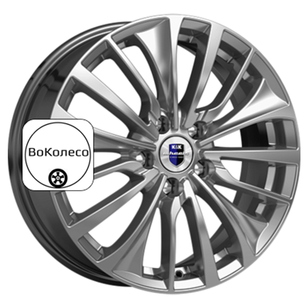6,5x17/5x110 ET39 D65,1 Flanker (КС1097) Дарк платинум K&K