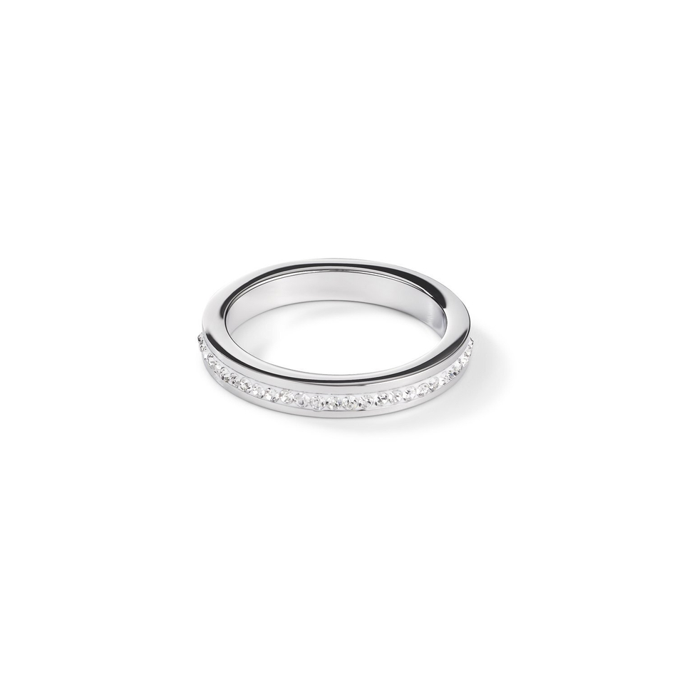Кольцо Coeur de Lion Crystal-Silver 18.5 мм 0129/40-1817 58 цвет серебряный