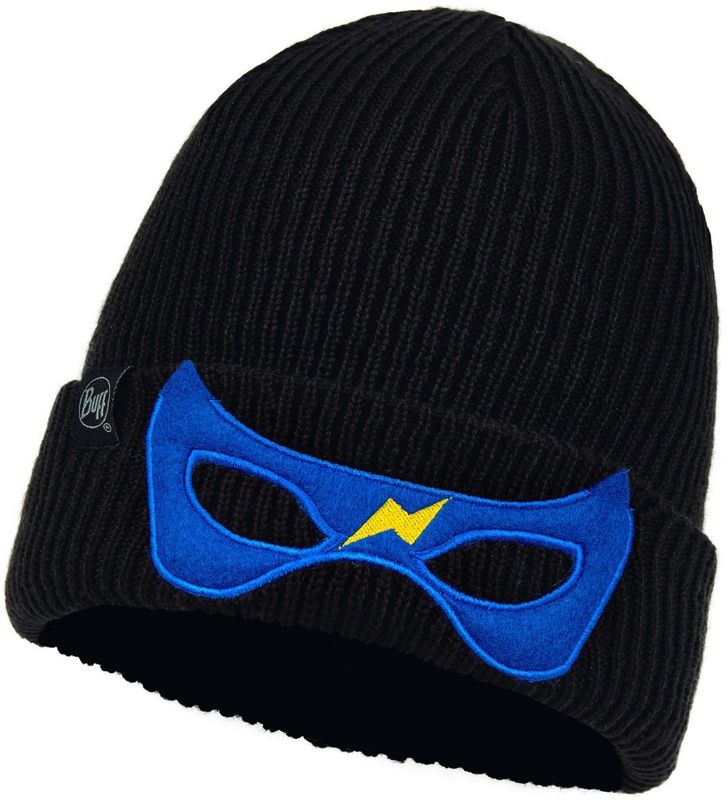 Вязаная шапка Buff Hat Knitted Funn Hero Deep Black Black Фото 1