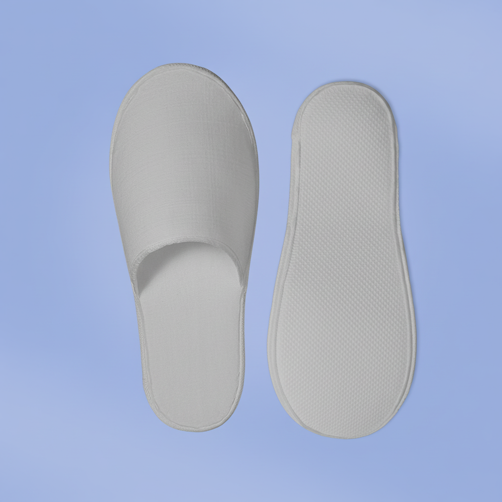 Тапки махровые (100 пар) Стандарт с картоном, одноразовые