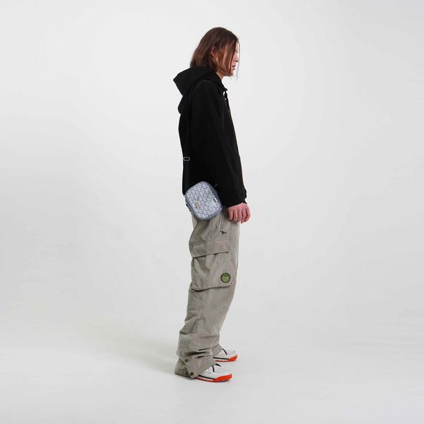 Сумка мессенджер Dissident DST Monogram Shoulder Bag Серая - фото 4