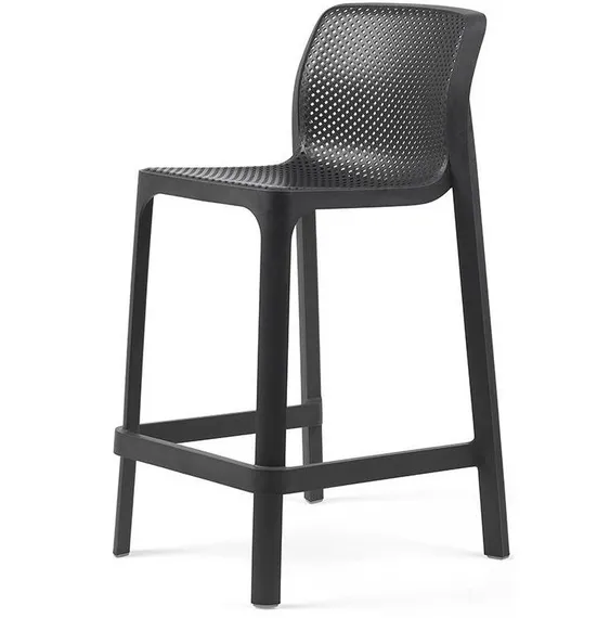 Полубарный стул Net Stool Mini 65 см антрацит