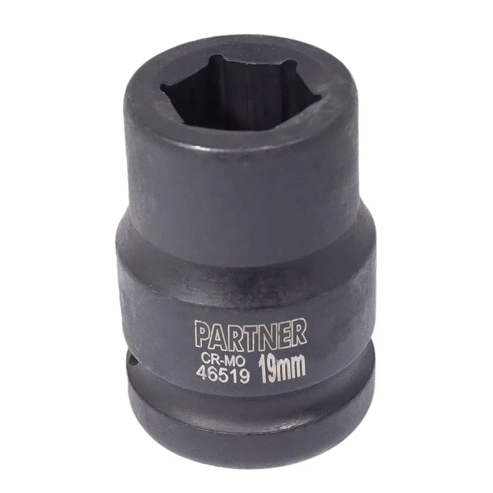 Головка ударная 19мм (6гр),3/4'' Partner PA-46519