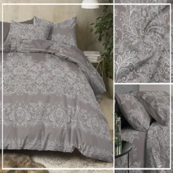 Простыня 240/220 Поплин "Кружевной этюд 15938"