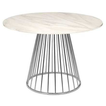 Стол Liverpool 100см, хромированные ножки