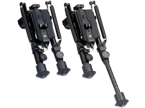 Сошки ShotTime на антабочный винт с качалкой L=14,5-22см