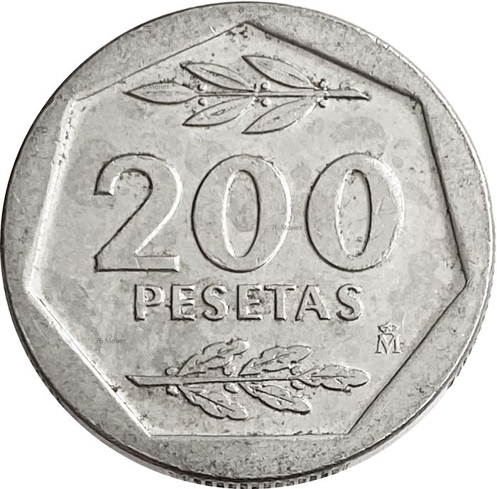 200 песет 1987 Испания