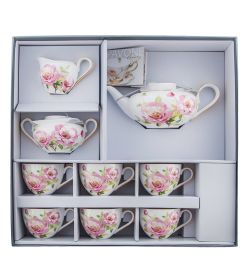 Pavone JK- 82 Чайный сервиз на 6 перс. «Пионы» (Torino Peony  )