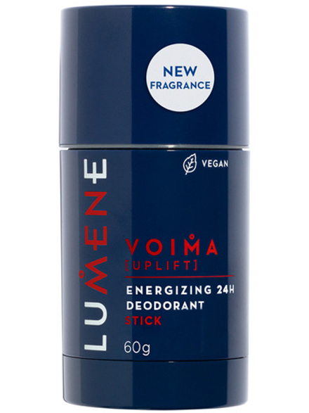 Мужской дезодорант-стик Lumene Voima 60 г, Energizing, с освежающим эффектом
