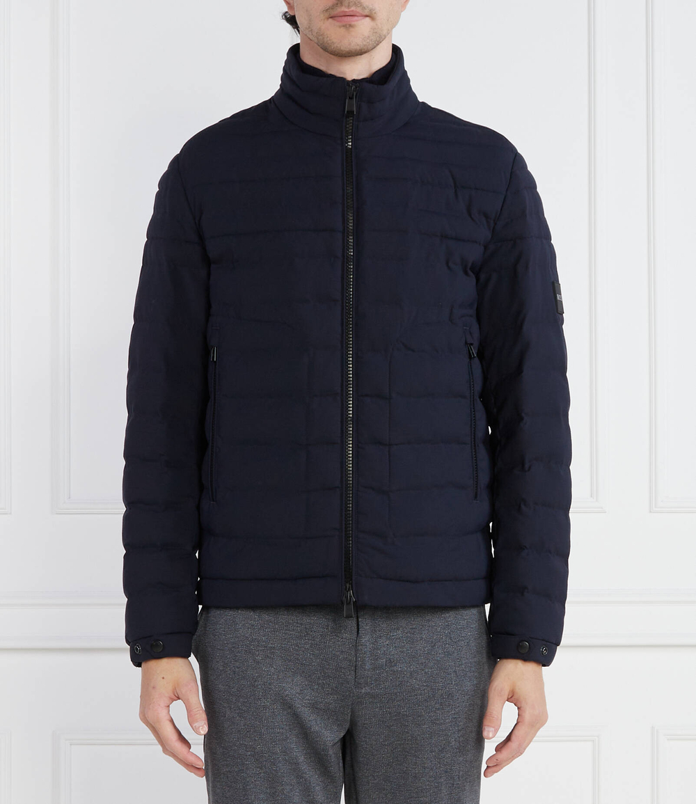 хлопковая куртка p-coldio BOSS BLACK - темно-синий(50495670)