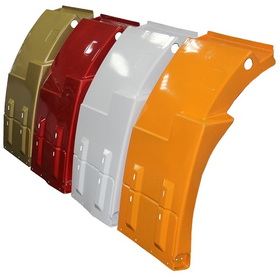 Брызговик кабины задний правый X3000 SZ123000022 золотого цвета