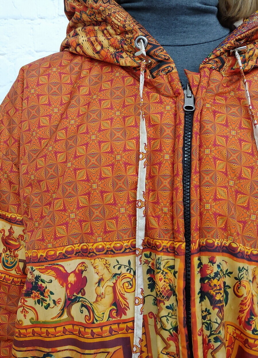 Двустороннее пальто-парка