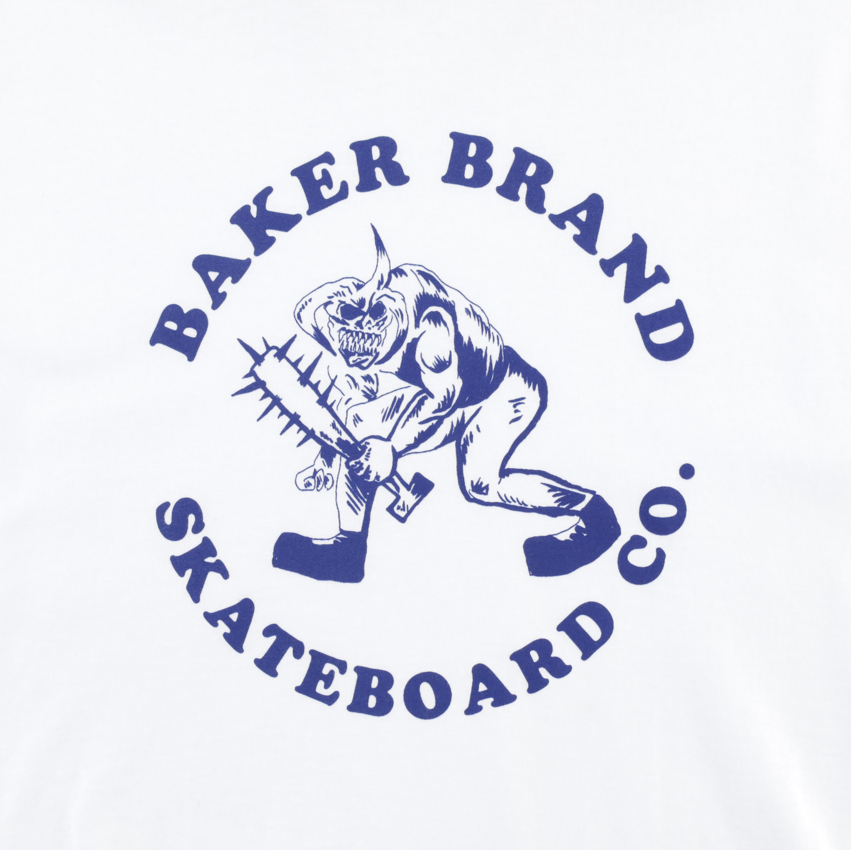 Футболка Baker Slugger Tee (white) артикул: - купить в магазине Дайс