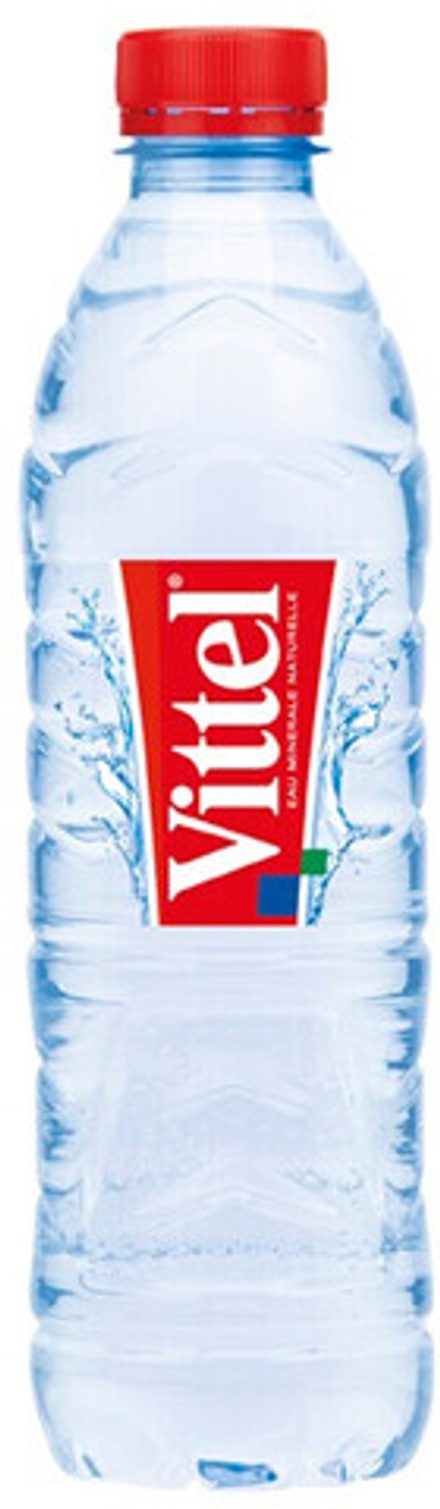 Вода природная минеральная Виттель / Vittel 0.5 - пластиковая бутылка