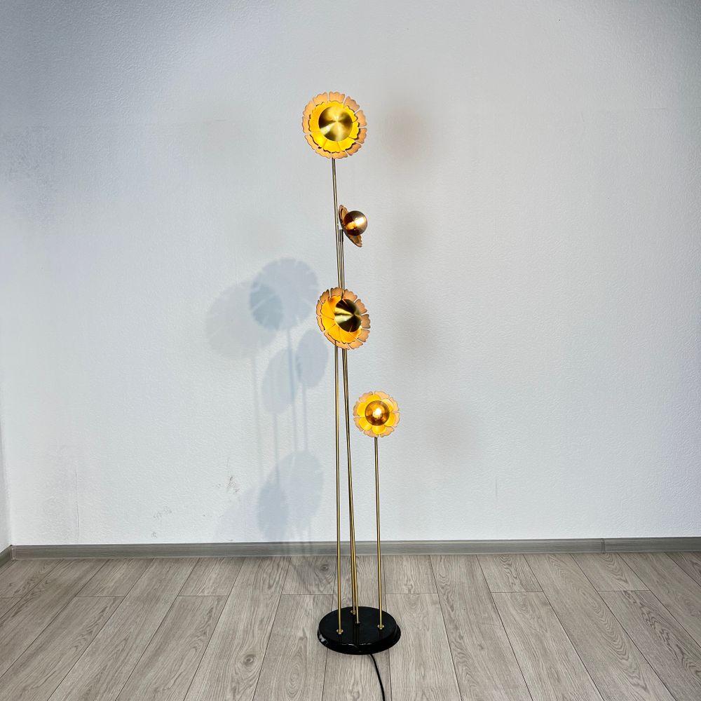 Торшер CAMELLIA FL Латунь