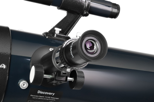 Телескоп Levenhuk Discovery Spark 114 EQ с книгой