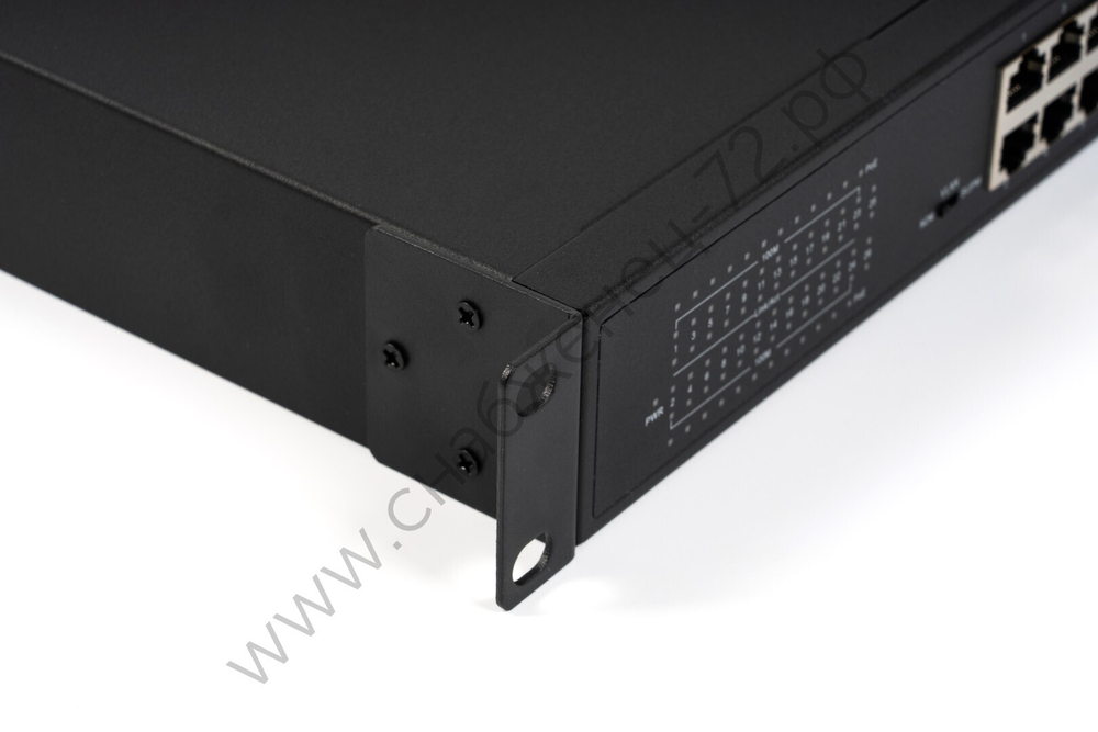 SKAT PoE-24E-2G v.2 коммутатор PoE Plus, мощность 300Вт, порты: 24-Ethernet, 2-Uplink