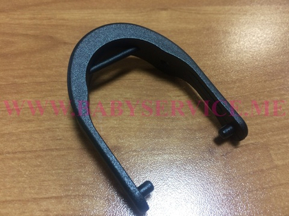 Педаль крепления вилки колеса левая