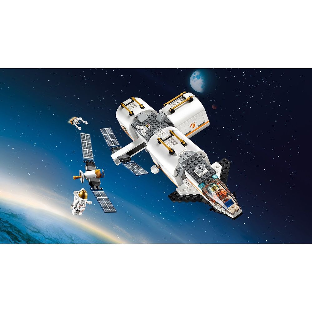 Лунная космическая станция City Space Port LEGO