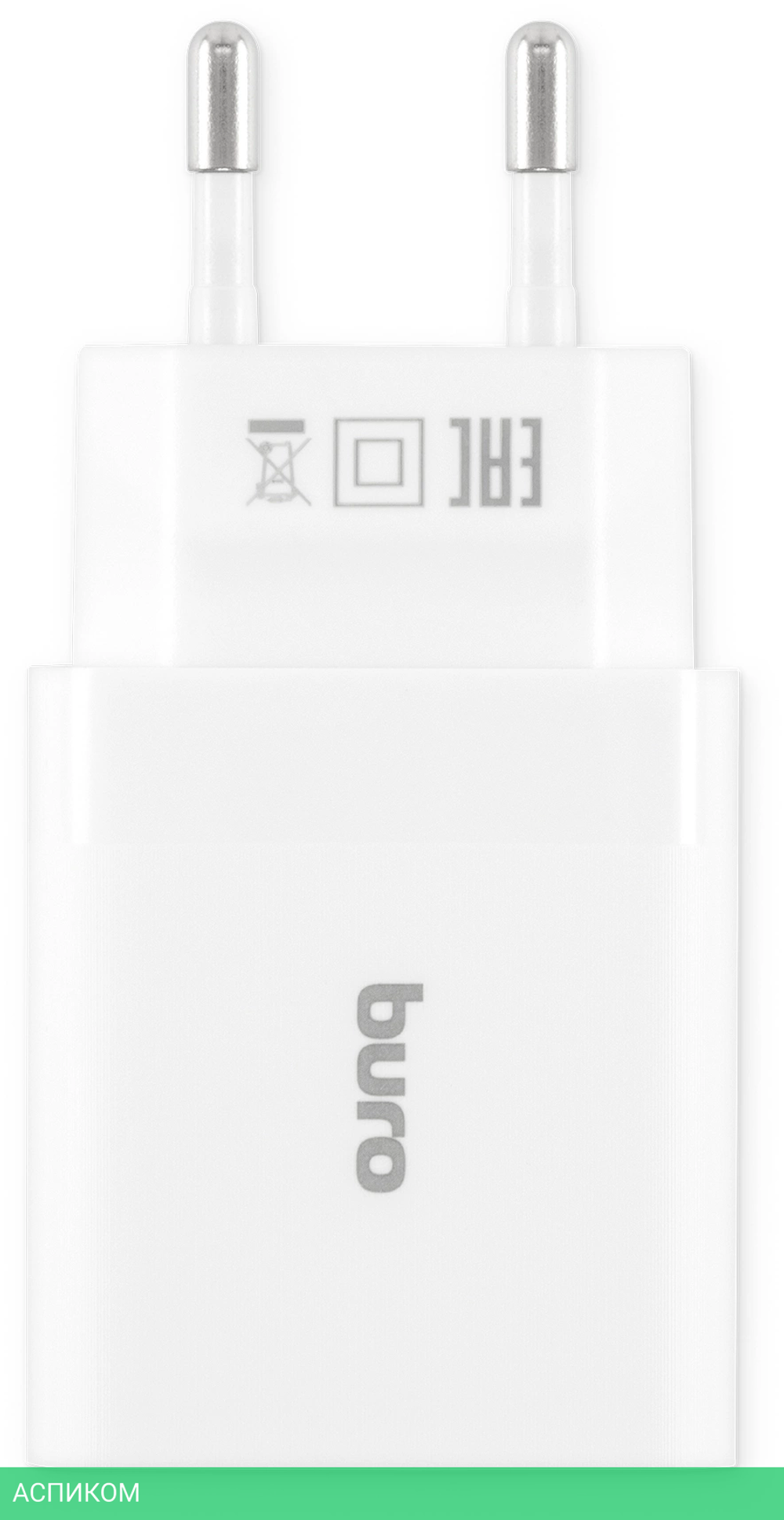 Сетевое зарядное устройство Buro BUWE1 белый (BUWE10S200WH)