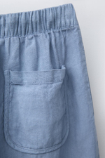 Брюки baggy из 100% льна