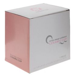 GAEM Кружка с крышкой, 500 мл, L14 W9 H13 см, 4в.