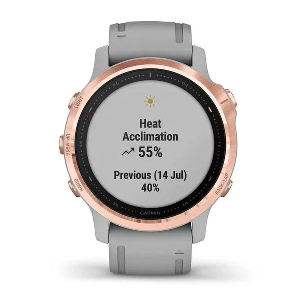 Смарт-часы Garmin Fenix 6s Sapphire, розовое золото, 010-02159-21