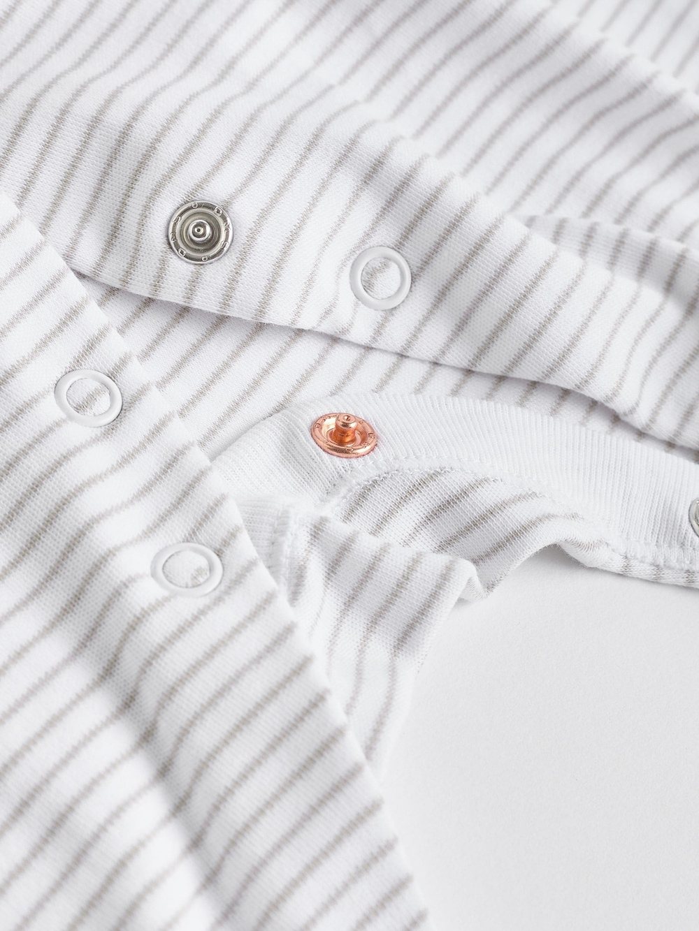 Комбинезон / Cлип для малышей Next K79-483, 4 шт., Белый