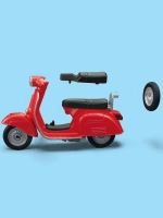 Набор Гараж Vespa 60-х годов 71620