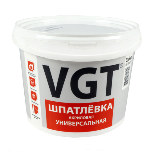 Шпатлевка универсал д/наруж/внутр работ 1,7 кг VGT