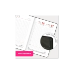 Ежедневник датированный 2026 А5 138x213 мм, BRAUBERG "Vista", под кожу, гибкий, "Mist", 117450