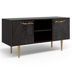 Тумба под ТВ Арт Колор leaves 117см Стайл Голд Терпкий коричневый