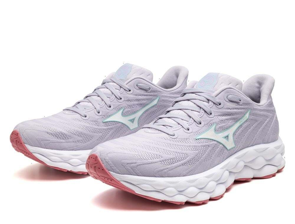 Кроссовки для бега женские Mizuno Sky 8 W Фиолетово-Белые