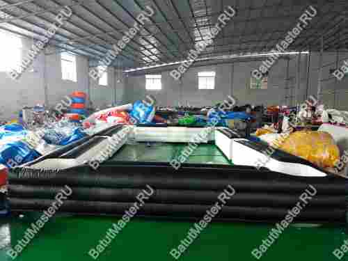 Надувная командная игра "Бильярд", 8*4*1 м