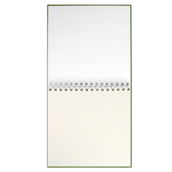 Альбом для рисования (Скетчпад) 210х210 мм, 40 л, блок - белый офсет 160 г/м², арт. 70191 ЭВКАЛИПТ /обложка полноцветная печать, твёрдый переплёт на гребне, матовая ламинация, УФ-лак выборочный /