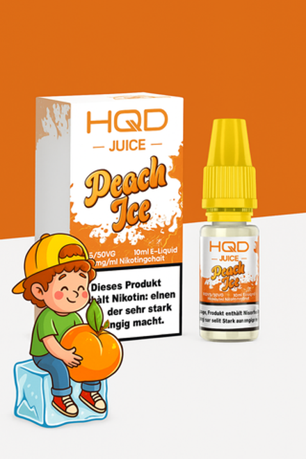 HQD - Peach Ice (30ml 5% nic)