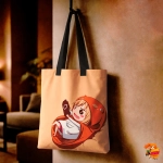 Сумка шоппер с принтом Himouto! Umaru-chan