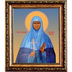 Пелагия Жидко святая преподобномученица. Икона на холсте.