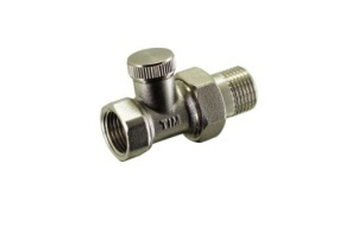 Клапан  нижний прямой 1/2 х 3/4конус (TIM) 6/60