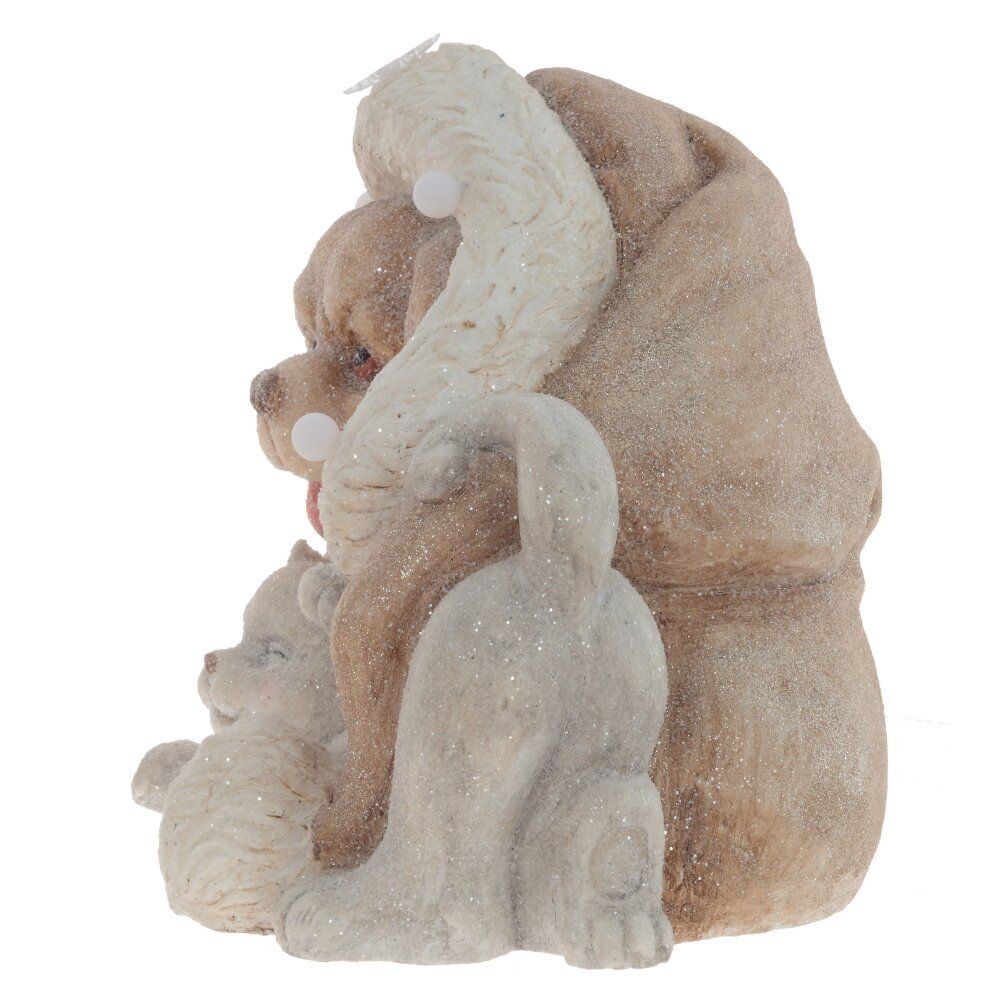 GAEM Фигурка декоративная с подсветкой "Щенок и котёнок"(3хААА,н/п), L37 W28 H33,5 см