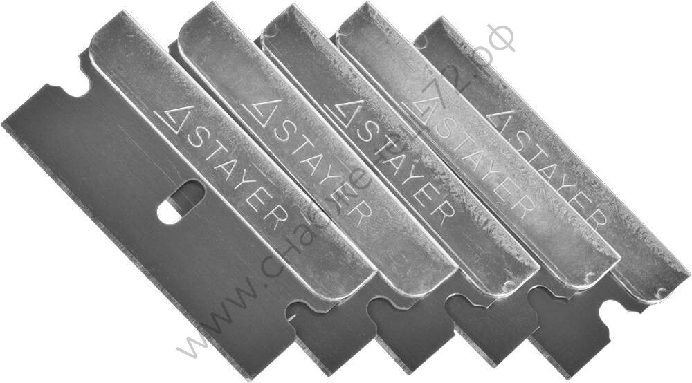 STAYER 40 мм, 5 шт, лезвие сменное (08549-S5)