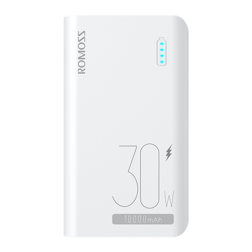 Внешний аккумулятор Romoss Sense 4S Pro/ 10000мАч/ 30 Вт быстрая зарядка