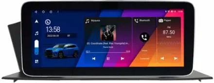 Магнитола для Honda Accord 9 CR2 2012-2019 (вместо БК) - Canbox H-Line 3038 монитор 12.3" QLED в стиле MERCEDES на Android 10, ТОП-процессор, CarPlay, 4G SIM-слот