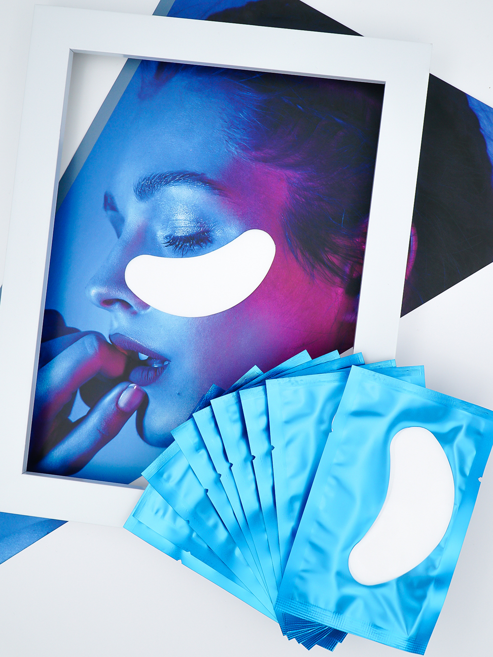 Патчи TH-PTCH-01 для наращивания ресниц Луна (1пара)