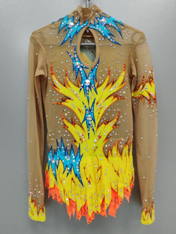 Купальник для выступлений 243-090125 (122-128 см)