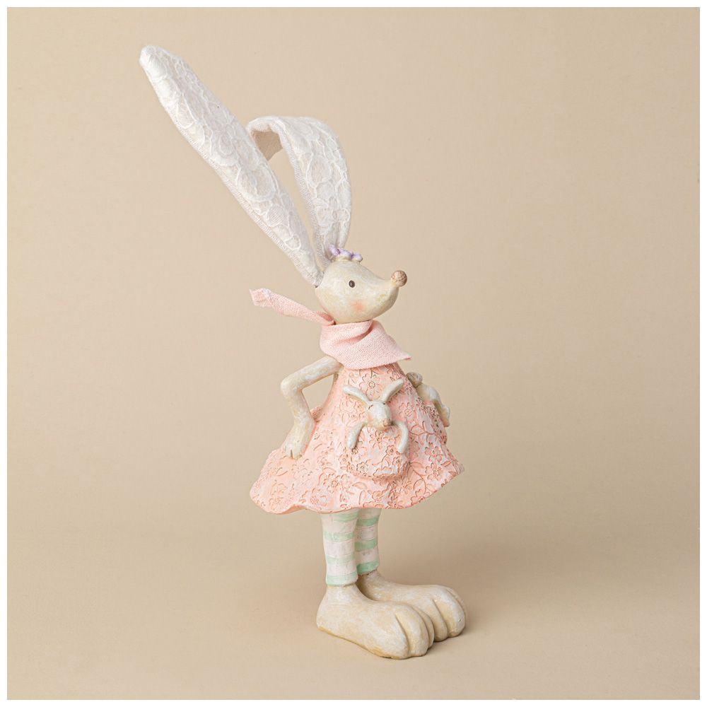 ФИГУРКА ДЕКОРАТИВНАЯ КРОЛИК 10X10X29.5СМ
